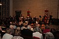 Deutsch: Unter der Leitung von Christian Riegelsperger spielt das Orchester der Franz Schubert-Musikschule