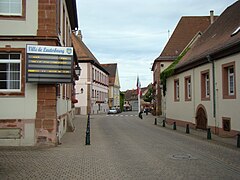 Ortsmitte von Lauterbourg
