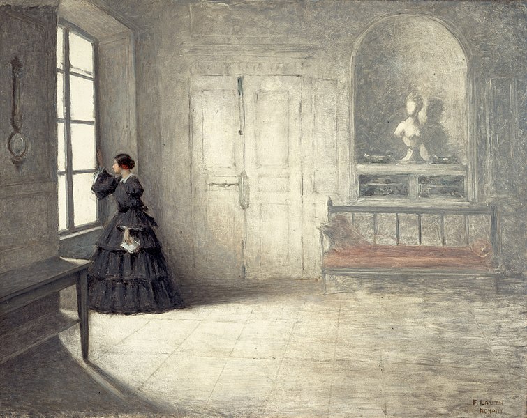 File:Lauth, Charles-Frédéric - La salle manger de George Sand à Nohant - D 98.1 - Musée de la Vie romantique.jpg