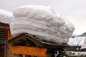 Le Grand Bornand (Haute Savoie, France), in janary 2006