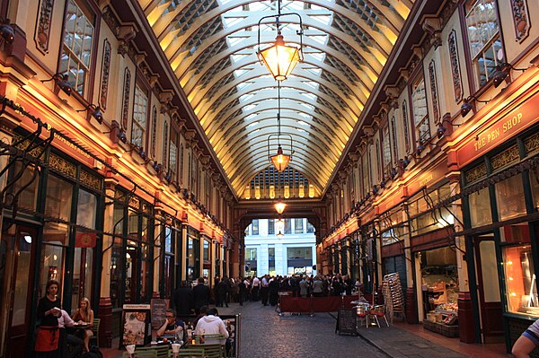 East Arcade of Leadenhall Market