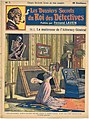 Les Dossiers Secrets du Roi des Détectives, Frontcover Nr. 7: La maîtresse de l'Attorney Général, 1907