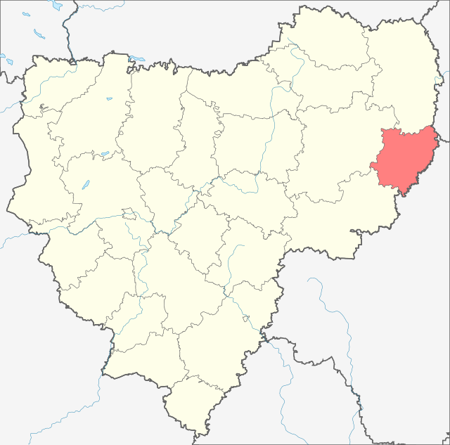 Тёмкинский район на карте