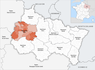 Locator map of Departement Marne 2019.png