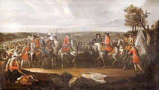 Eight Battle Scenes of the Marlborough House Murals: The Duke of Marlborough at the Battle of Blenheim: The Surrender of Maréchal Tallard