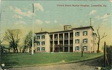 Old postcard view of hospital LouisvilleMarineHospital.jpg