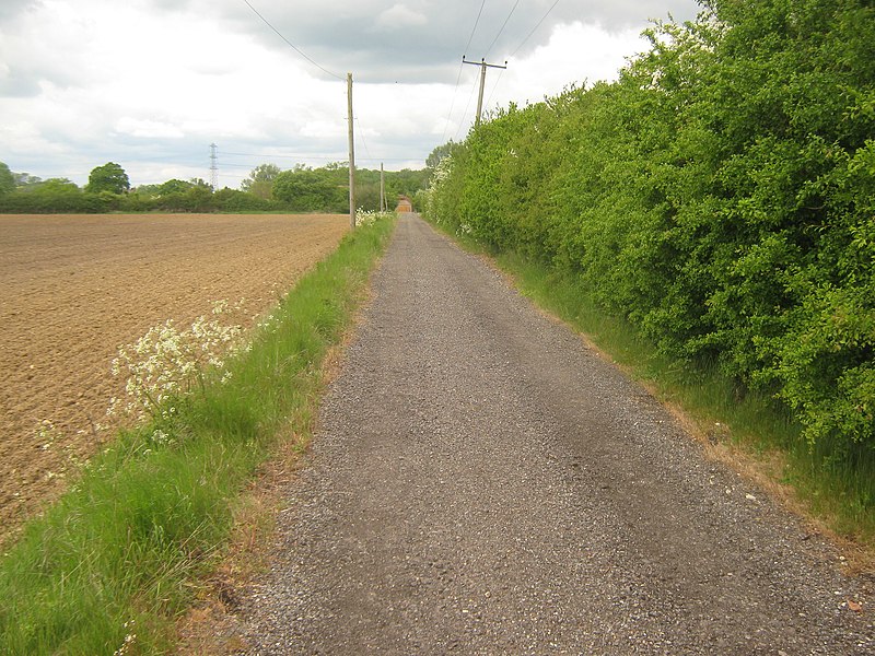 File:Lower Park Farm access track - geograph.org.uk - 1891481.jpg