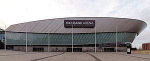 Die Arena im Februar 2019