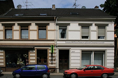 Mönchengladbach Ry Mitte Denkmal Nr. H 043, Hauptstraße 245 (5823)