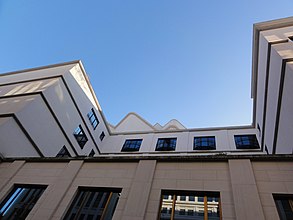 The Charles Hotel München, Außenansicht rückwärtig