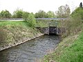 Dorfenkanal, Unterführung zum Mittlere-Isar-Kanal bei Eitting