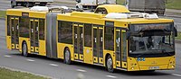 Беларуская: Аўтобус МАЗ-215. Мінск, Беларусь English: MAZ-215 bus. Minsk, Belarus Русский: Автобус МАЗ-215. Минск, Беларусь