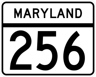 <span class="mw-page-title-main">Maryland Route 256</span>