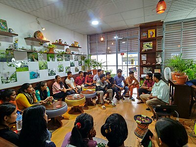 Workshop at Chai Charcha, Rajbiraj