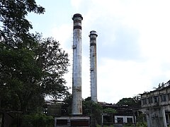 Ma-ao Sugar Central chimneys