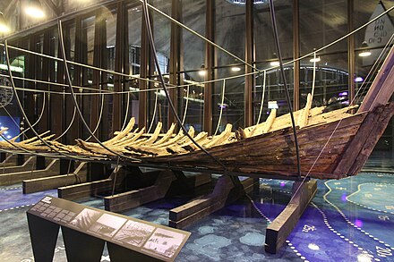 Maasilinna shipwreck from circa 1550 was discovered in 1985 and is now presented in Estonian Maritime Museum. This ship was used in the 16th century in the Baltic Sea.