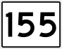 Eyalet Rotası 155 işaretçisi