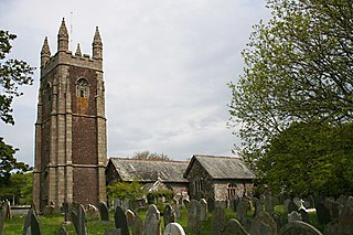 Church of St Mary and St Julian, Maker church in Cornwall, UK