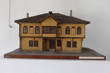 Макета куће из периода друге половине XIX века.