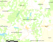 Saint-Sauveur-en-Puisaye所在地圖 ê uī-tì