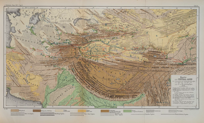 File:Map of Central Asia with trade routes and movements, von Richthofen.png