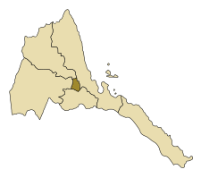 Položaj regije u Eritreji