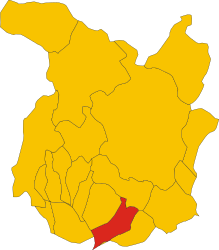 Larciano – Mappa