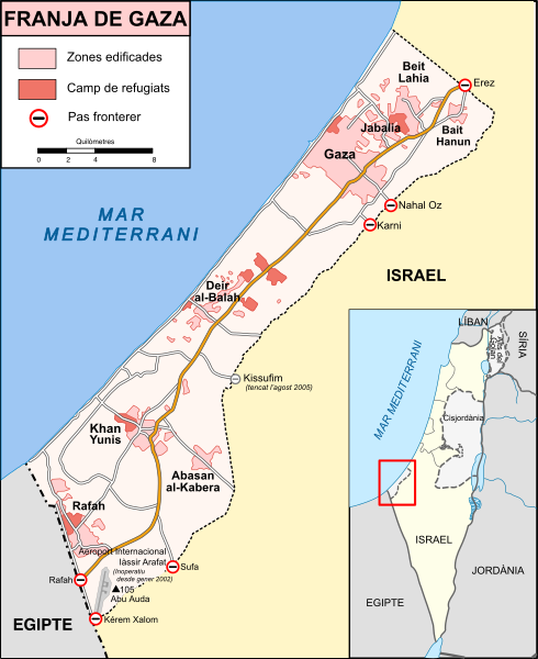 File:Mapa De La Franja De Gaza-ca.svg