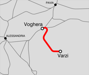 Line of the Voghera – Varzi railway line