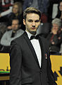 Deutsch: Bild aufgenommen in Berlin während des German Masters im Snooker 2013. Marcel Eckardt. English: Picture taken in Berlin during the Snooker German Masters in 2013. Marcel Eckardt.