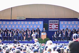 Mariano Rivera giving induction speech to Baseball Hall of Fame July 2019 (6).jpg