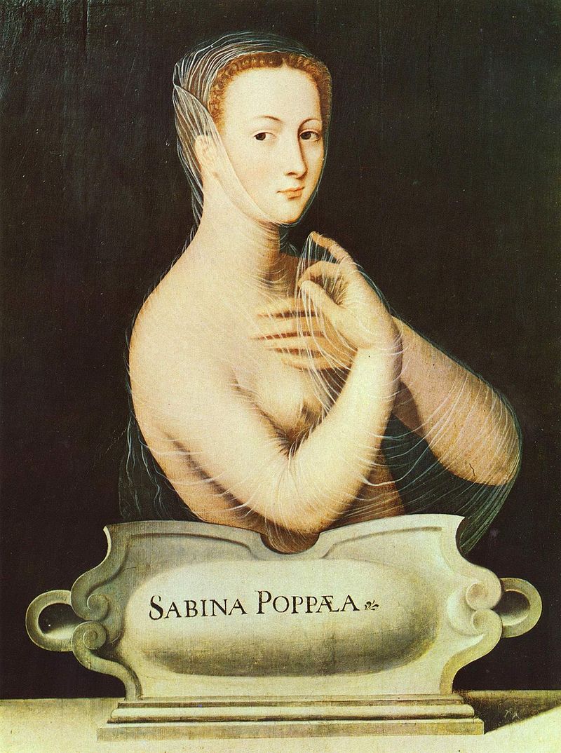 Sabina Poppæa, Maître anonyme de l'École de Fontainebleau (XVIe siècle), musée d'Art et d'Histoire de Genève.