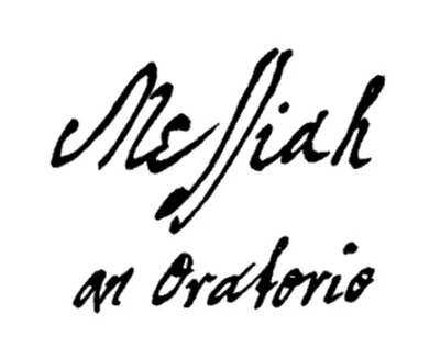 Title page of Handel's autograph score