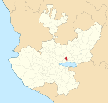 Mexikó Jalisco Juanacatlan elhelyezkedési térkép.svg