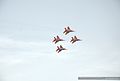 Russian Swifts (aerobatic team) in formation.