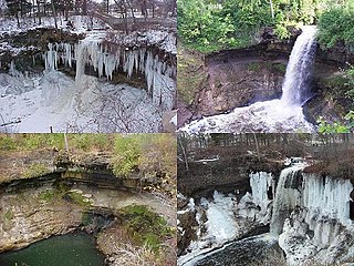 <span class="mw-page-title-main">Minnehaha Creek</span> River in Minnesota, United States