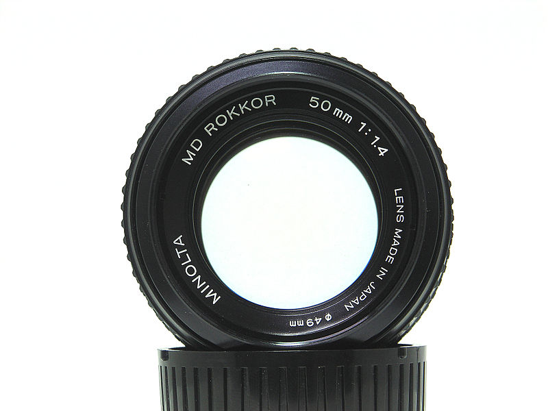 File:Minolta MD Rokkor 50mm f1.4 -3 (3725888275).jpg