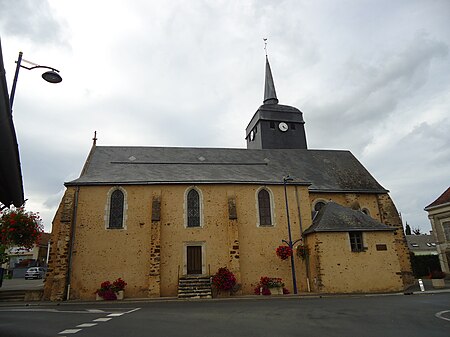 Moncé en Belin Eglise Saint Etienne