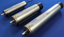 Typical compact cylindrical linear electric actuator Multi-cylinders.gif