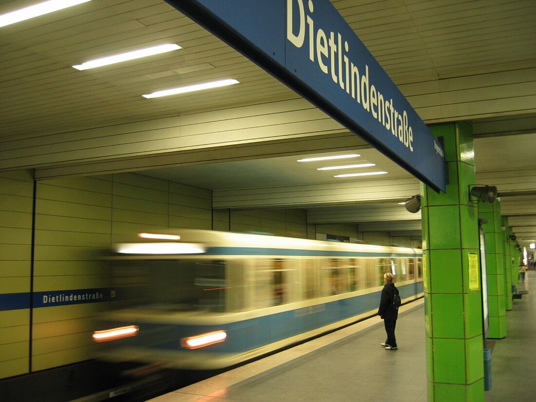 U-Bahnhof Dietlindenstraße