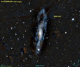 NGC 247 makalesinin açıklayıcı resmi