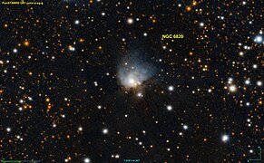 NGC 6820 par le relevé Pan-STARRS.