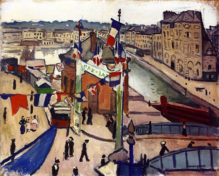 File:National Holiday at Le Havre Albert Marquet (1906).jpg