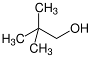 Neopentylalcohol Structuurformule V1.svg