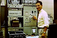 Gamma-Ray Scintillation Detector for Neutron Activation Analysis with ATF Forensic Laboratory Analyst in Washington, D.C. (1966) NeutronActivationAnalysis-ATF-WashingtonDC-1966-DrDennisBogdan.jpg