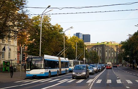 Traffic in Tallinn