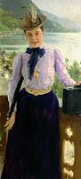 Портрет письменниці Наталії Нордман-Северової[en], 1900
