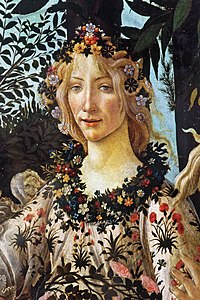 Primavera - Sandro Botticelli. Uffizi Gallery