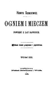 Ogniem I Mieczem (1885) (title page).jpg