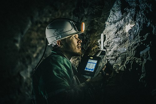 Kaevur Estonia kaevanduses